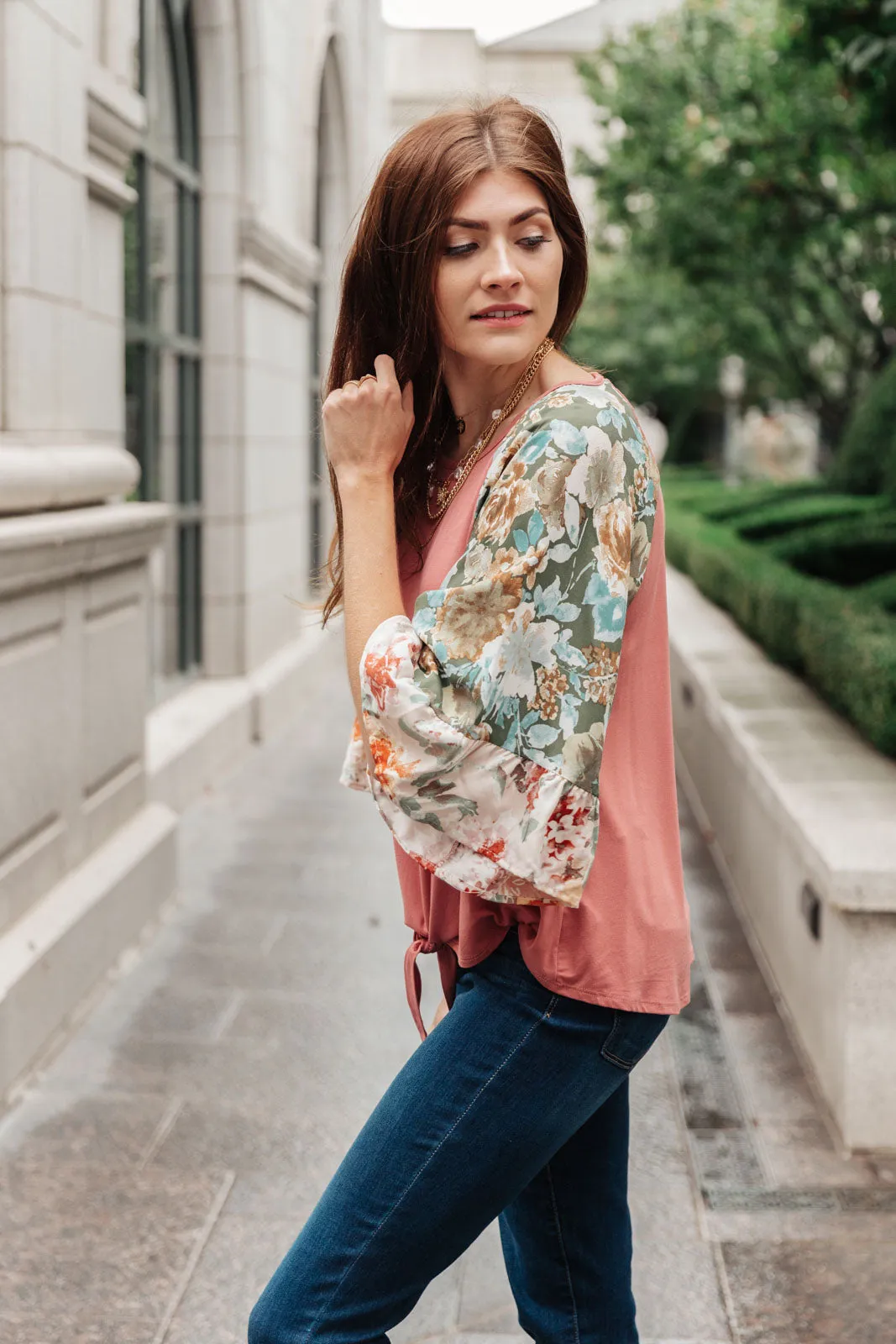 Floral Sleeves Top - How to Wear and Style