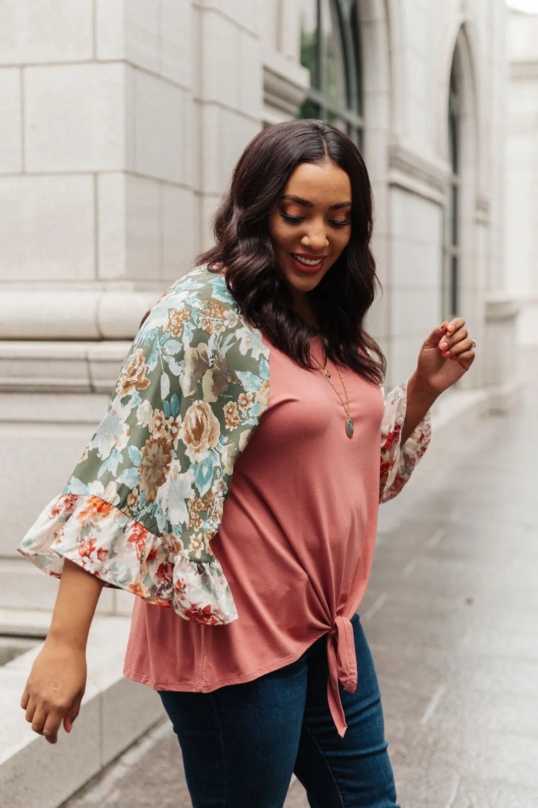 Floral Sleeves Top - How to Wear and Style