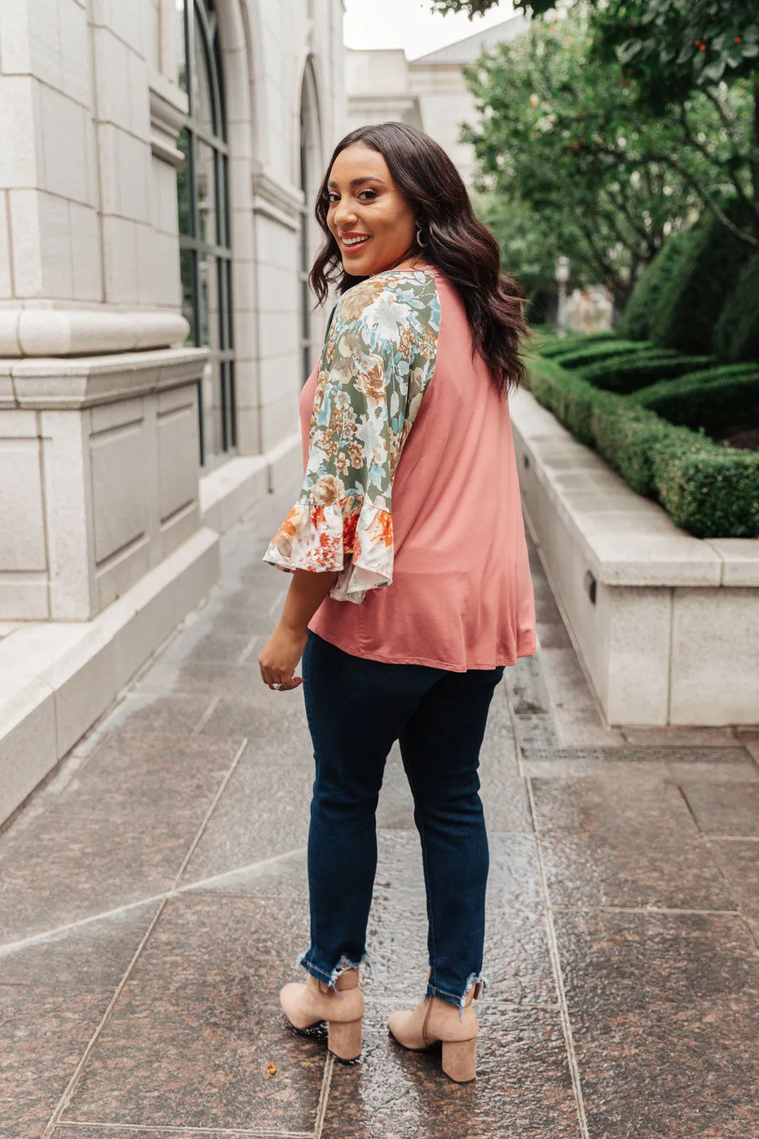 Floral Sleeves Top - How to Wear and Style