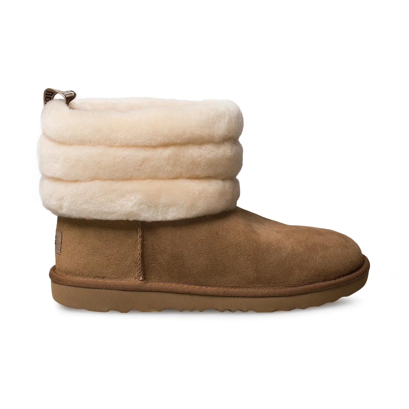 Fluff Mini Quilted Chestnut Boots for Youth - UGG