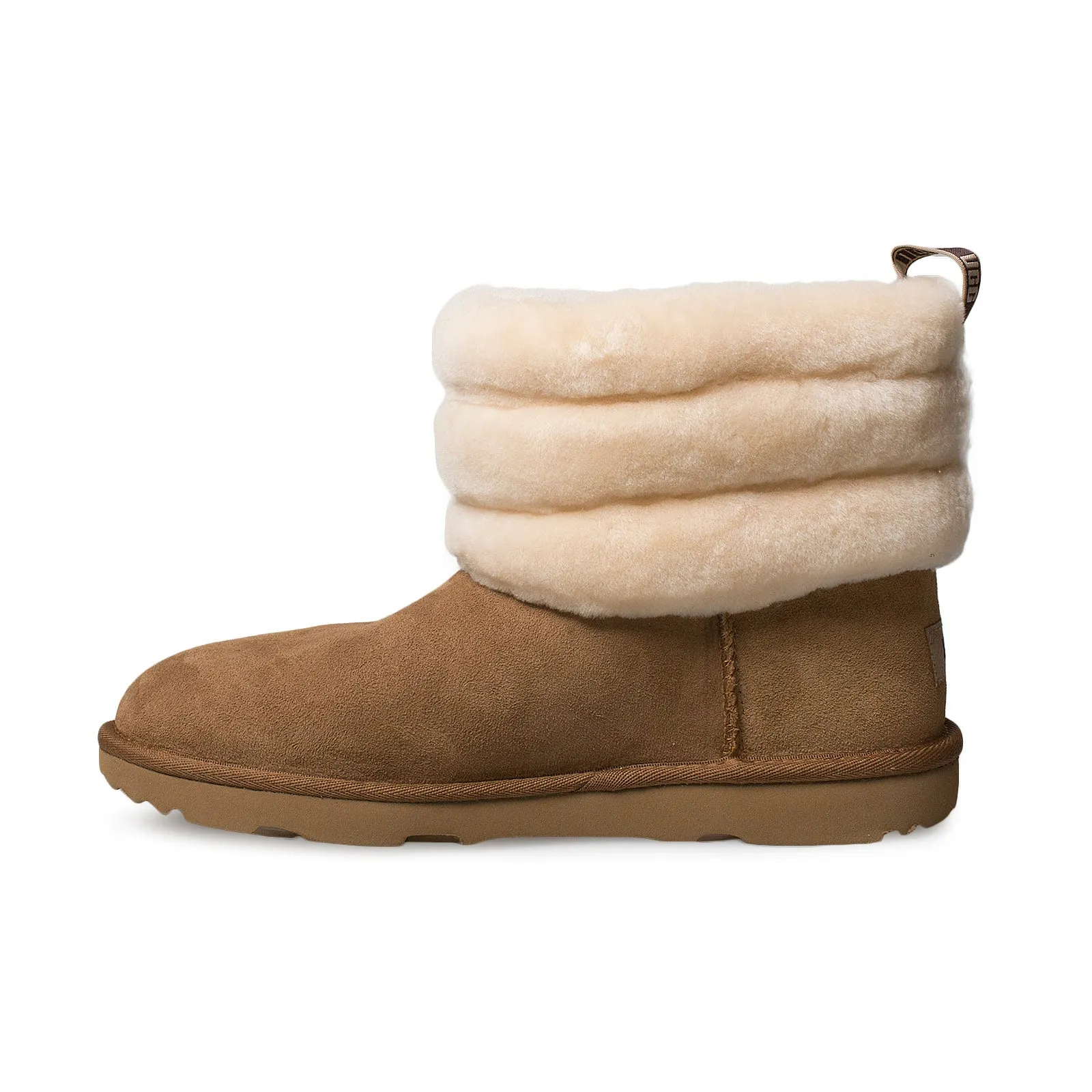 Fluff Mini Quilted Chestnut Boots for Youth - UGG