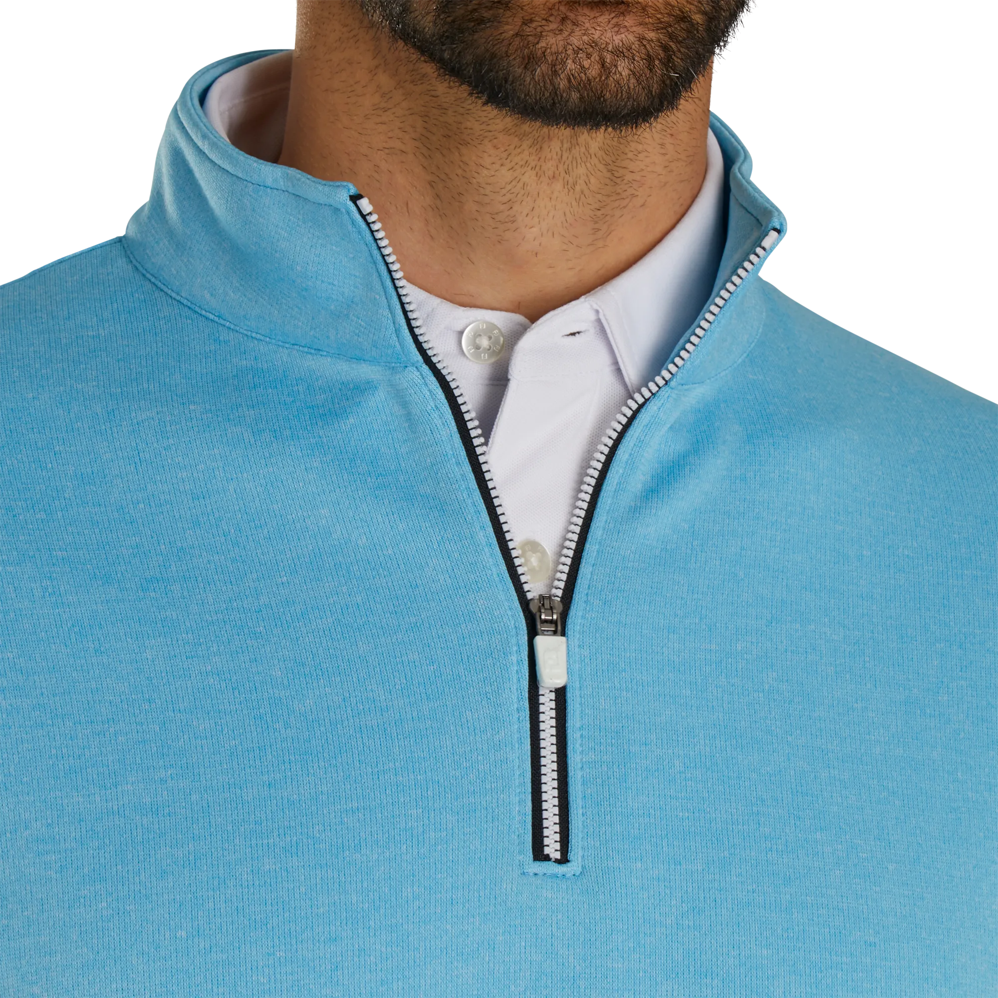 FootJoy Ribbed Quarter-Zip Sweater