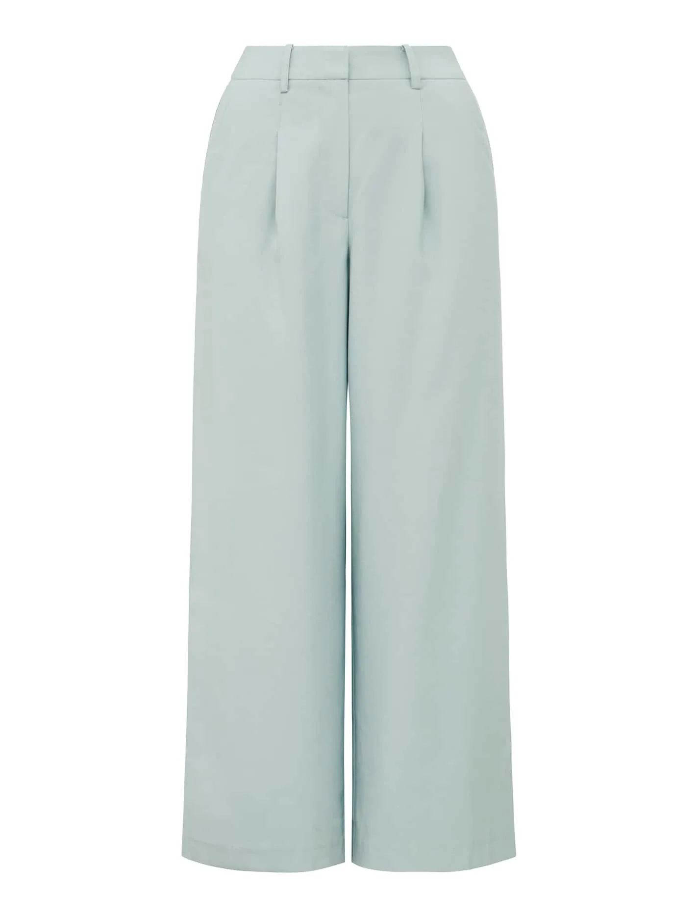 Fran Petite Wide Leg Pants - High-waisted Petite Wide Leg Pants for Women