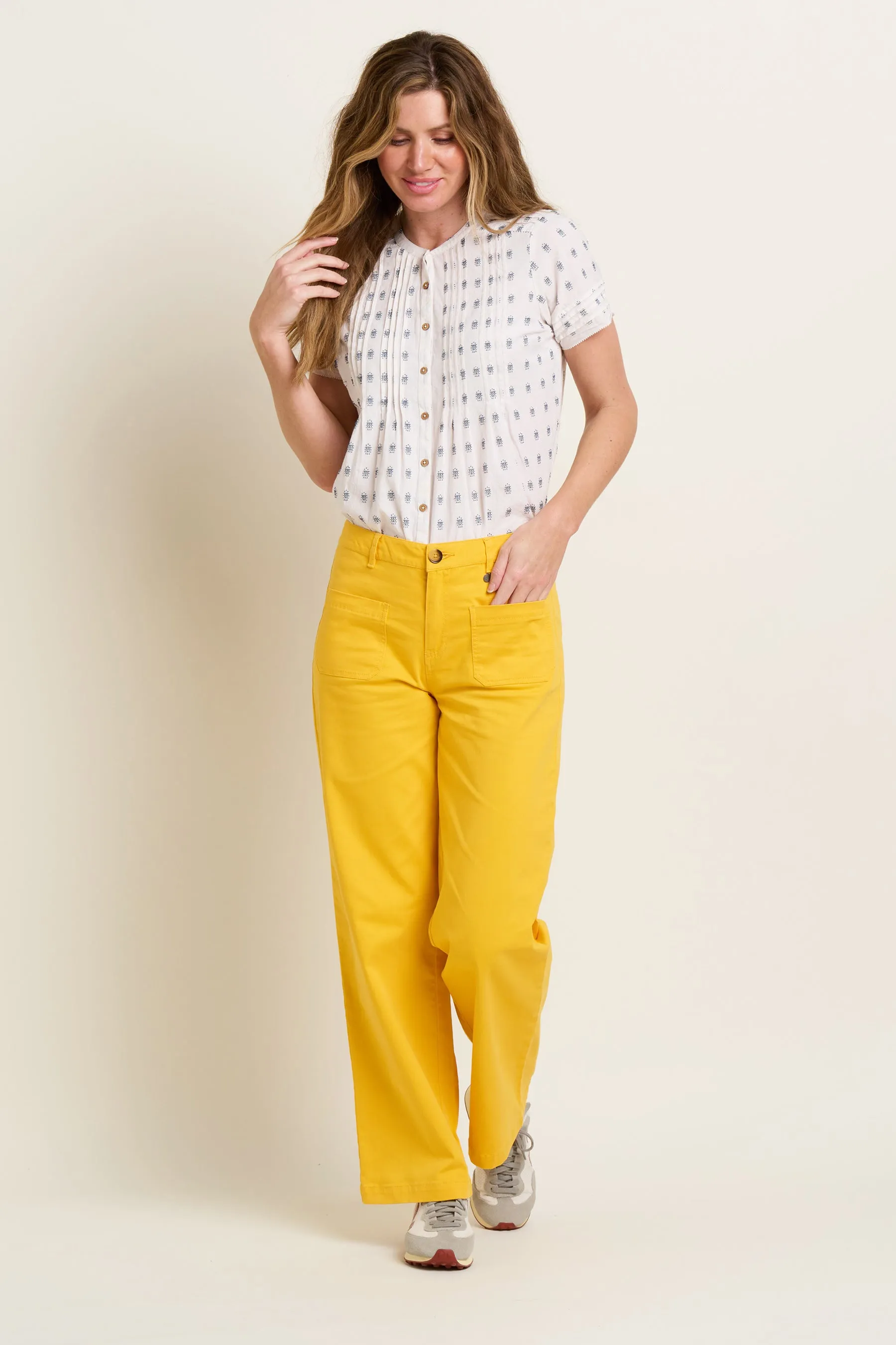 Front Pocket Trouser with Patch