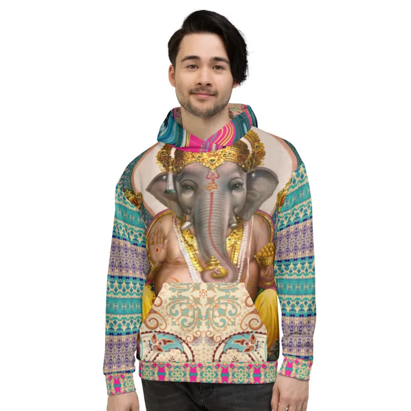 Ganesha Silk Hoody