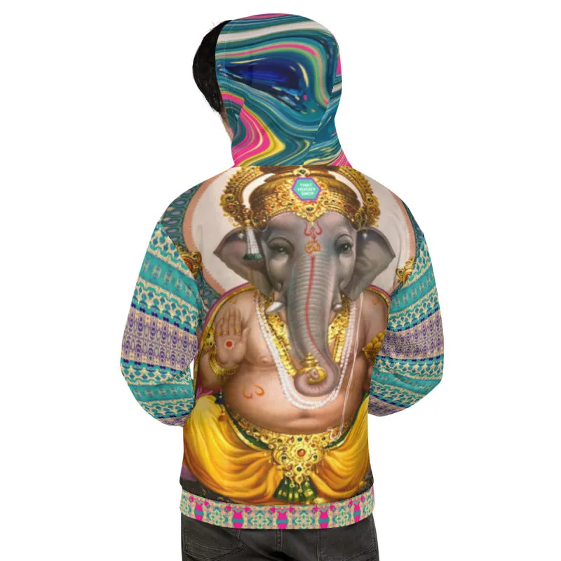 Ganesha Silk Hoody