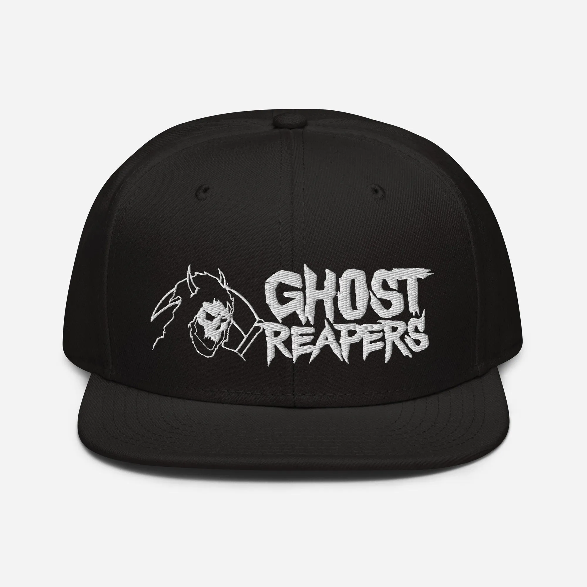 Ghost Reapers - Black Snapback Cap.