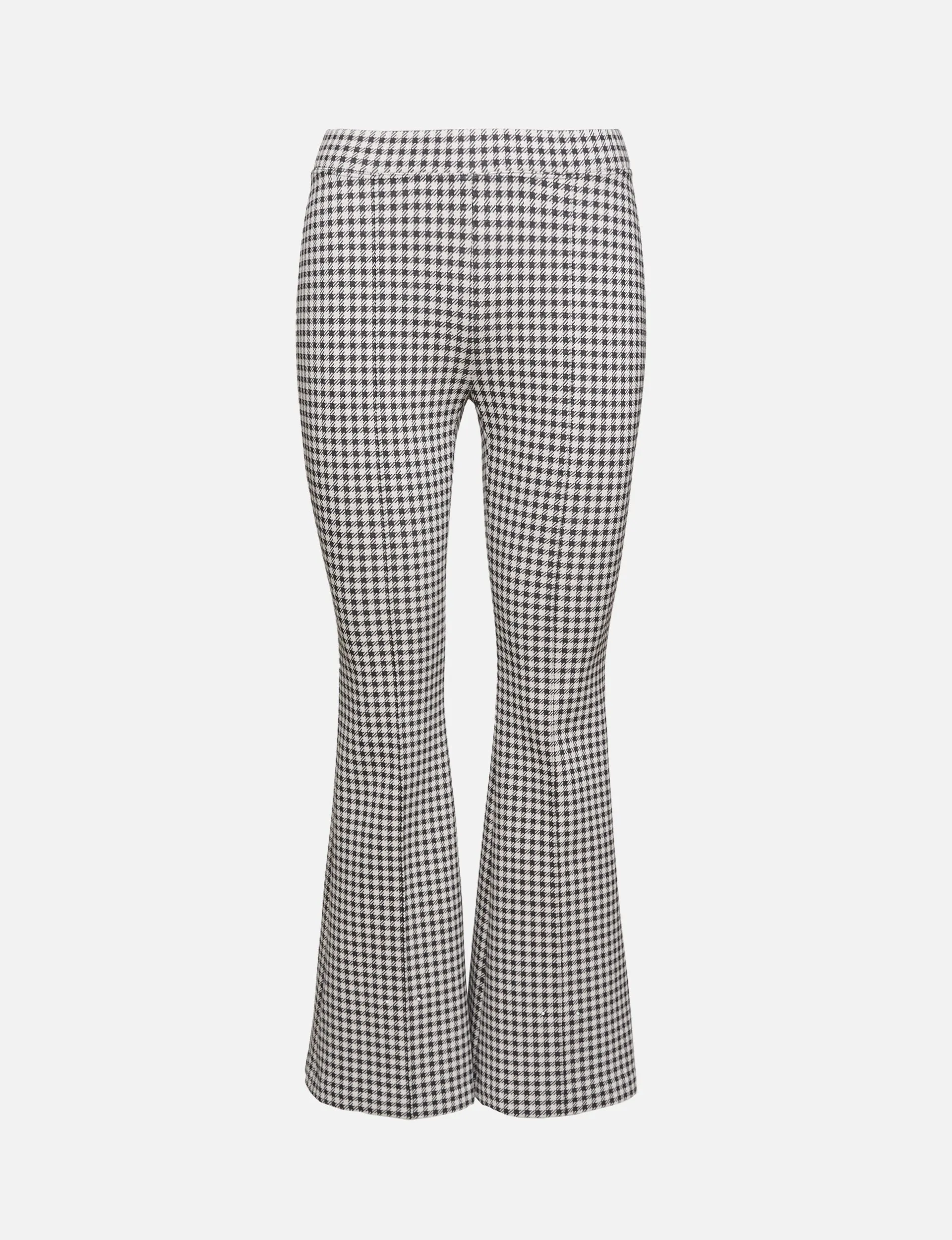 Gingham Flare Pant