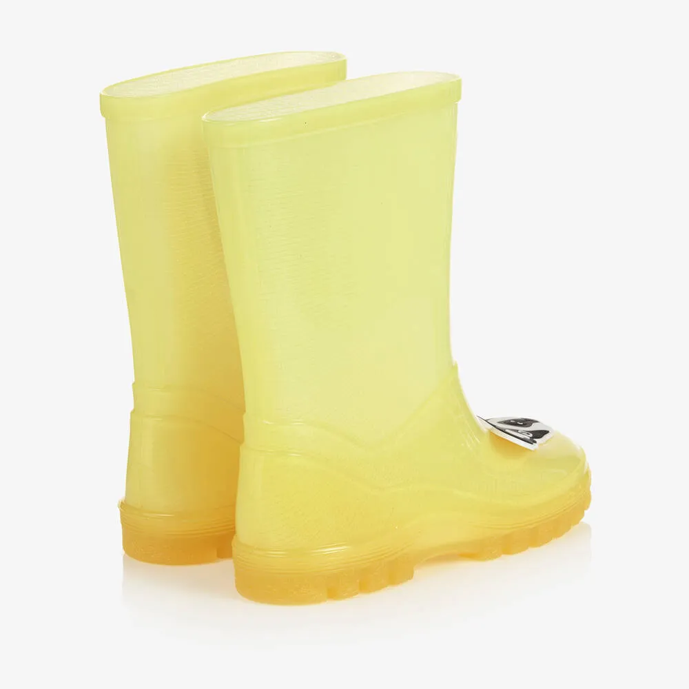 Girls Yellow Rio Rain Boots