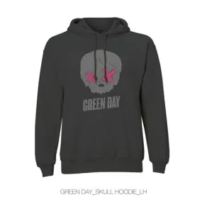 Green Skull Grey Sweater