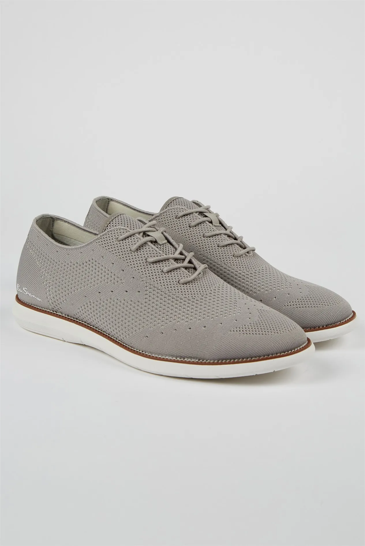 Grey Tokyo Olympic Brogues