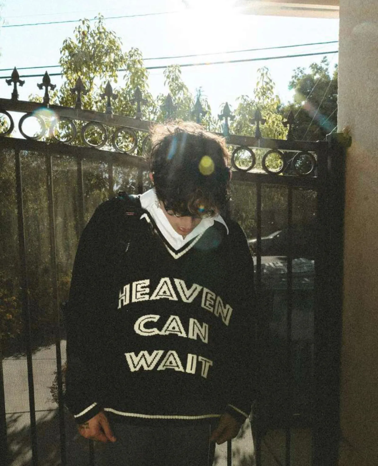 Heaven Can Wait Sweatshirt - Black