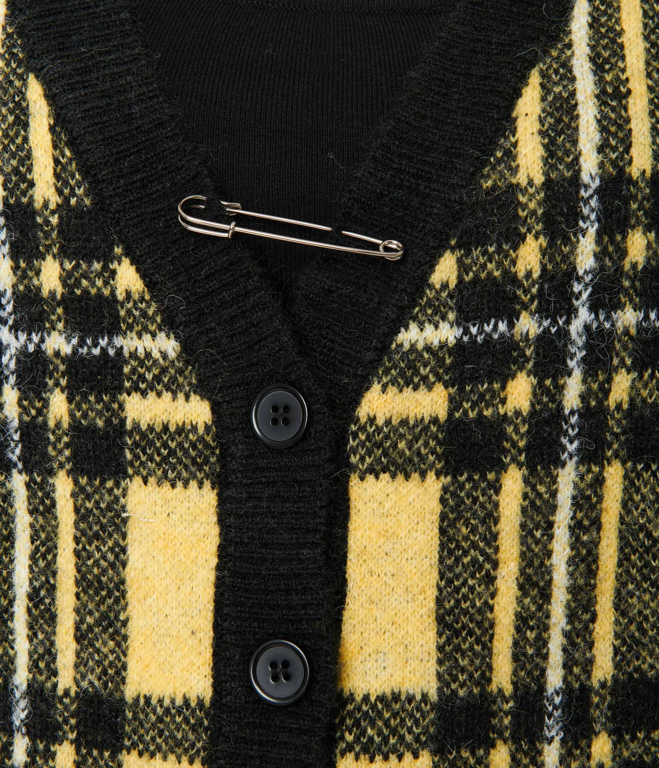 Hell Bunny Yellow Black Plaid Cardigan - Best Price - Limited Stock