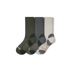 Hiking Calf Socks for Men 3-Pack