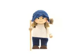 Hiking Girl Christmas Ornament