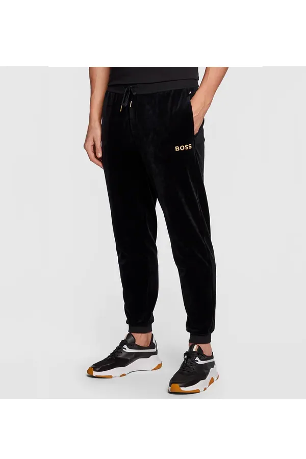 Hugo Boss Gold Velour Pants