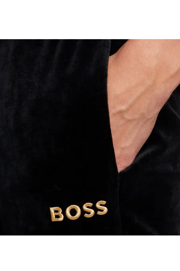 Hugo Boss Gold Velour Pants