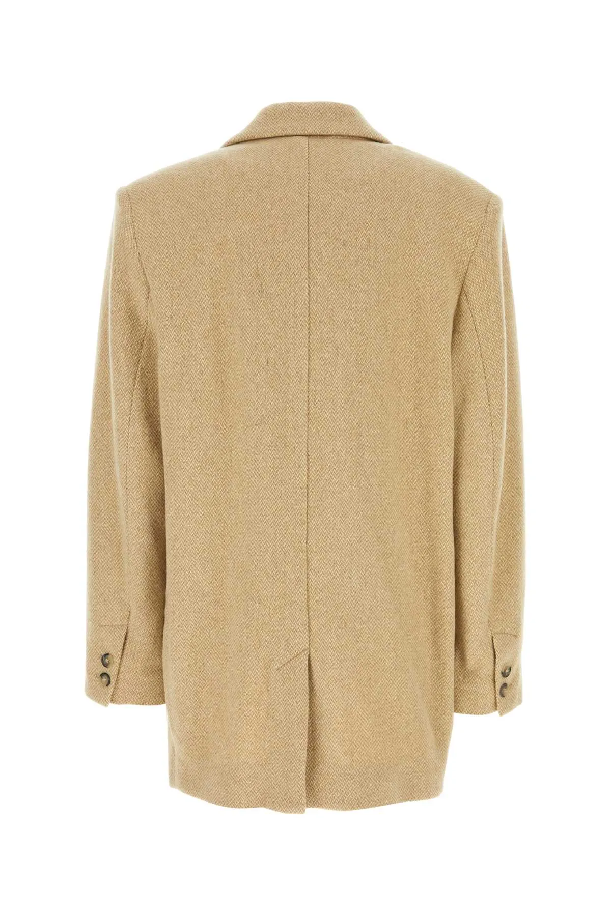 Isabel Marant Etoile Beige Wool Blend Cikaito Blazer