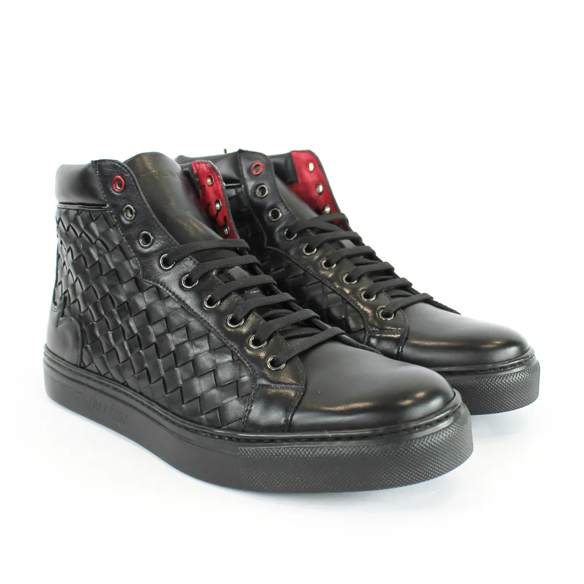 Jeffery West Toledo K403 Hi-Top Trainers Anthracite