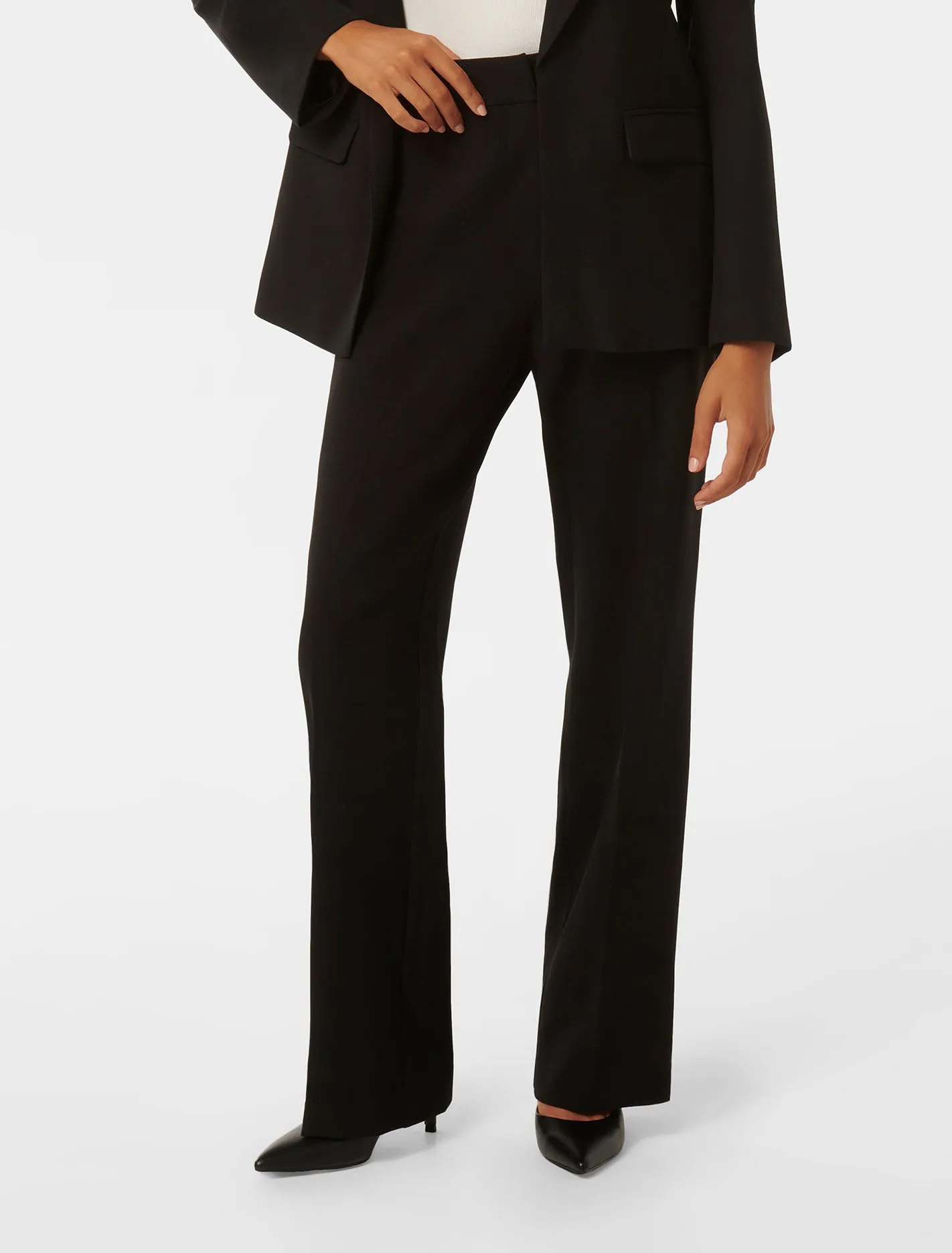 Josie Petite Straight Leg Trousers | Shop Now