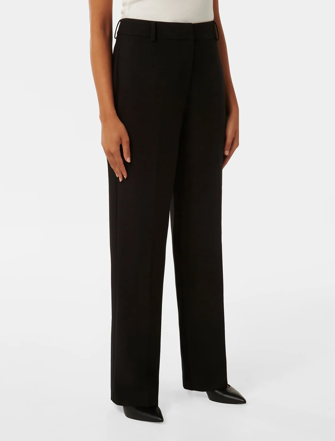 Josie Petite Straight Leg Trousers | Shop Now