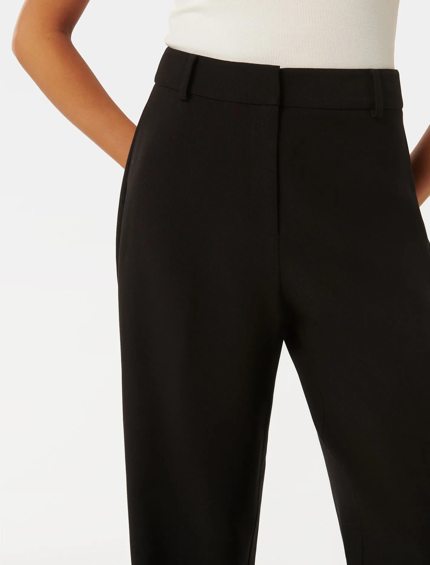 Josie Petite Straight Leg Trousers | Shop Now