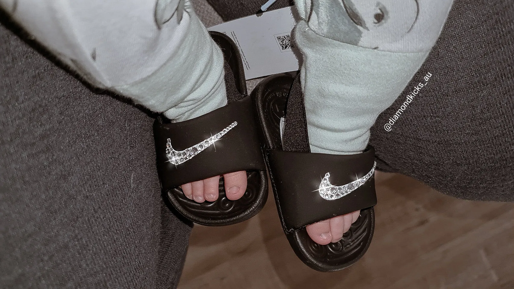 Kawa Toddler Slides - Black