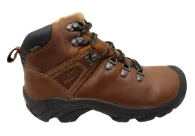 Keen Pyrenees Mens Comfortable Wide Fit Leather Lace Up Boots