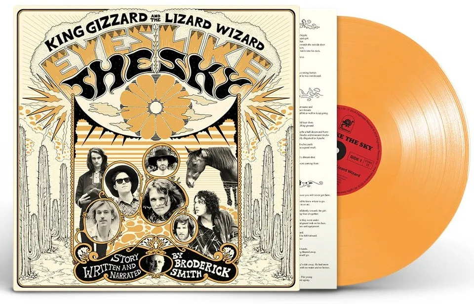 King Gizzard and the Lizard Wizard 'Eyes Like the Sky' LP - Halloween Orange Vinyl