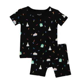 Kyte Baby Short Sleeve Pajama Set for Toddlers - Midnight Party