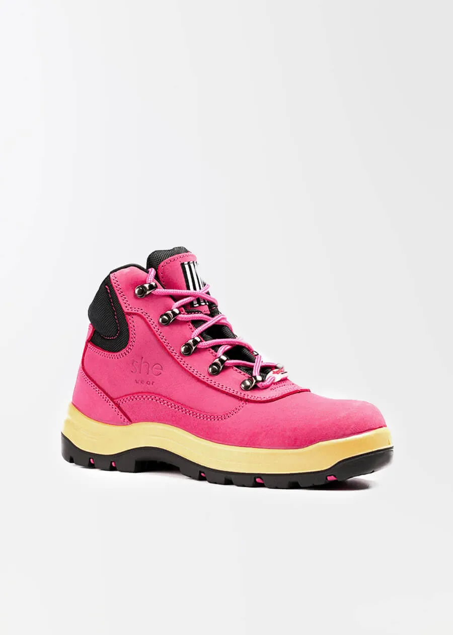 ladies safety work boots hiker style