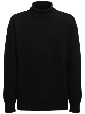 Laneus turtleneck sweater knitted