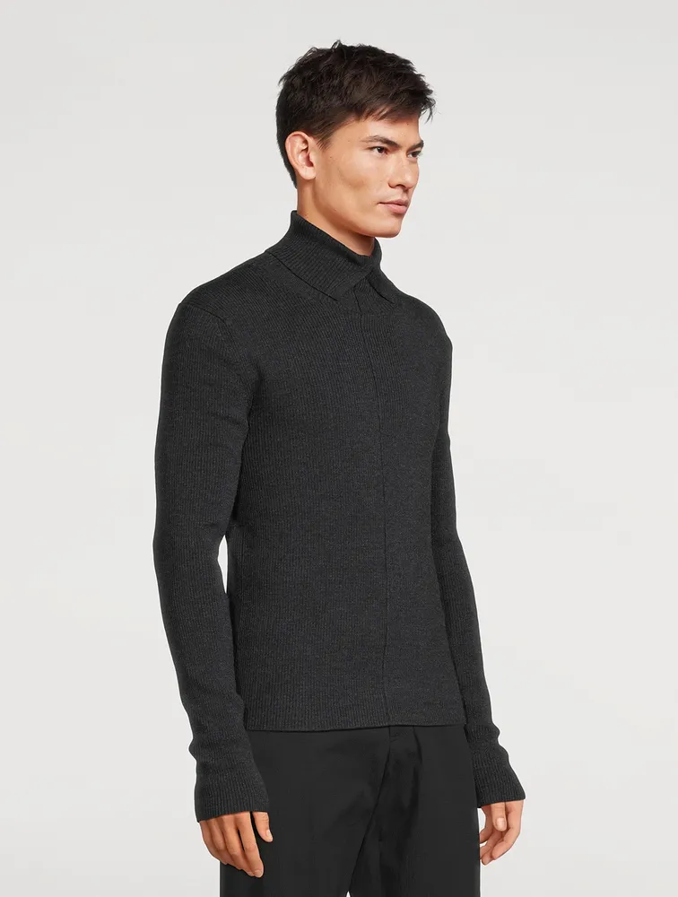 LANVIN Turtleneck Wool Sweater