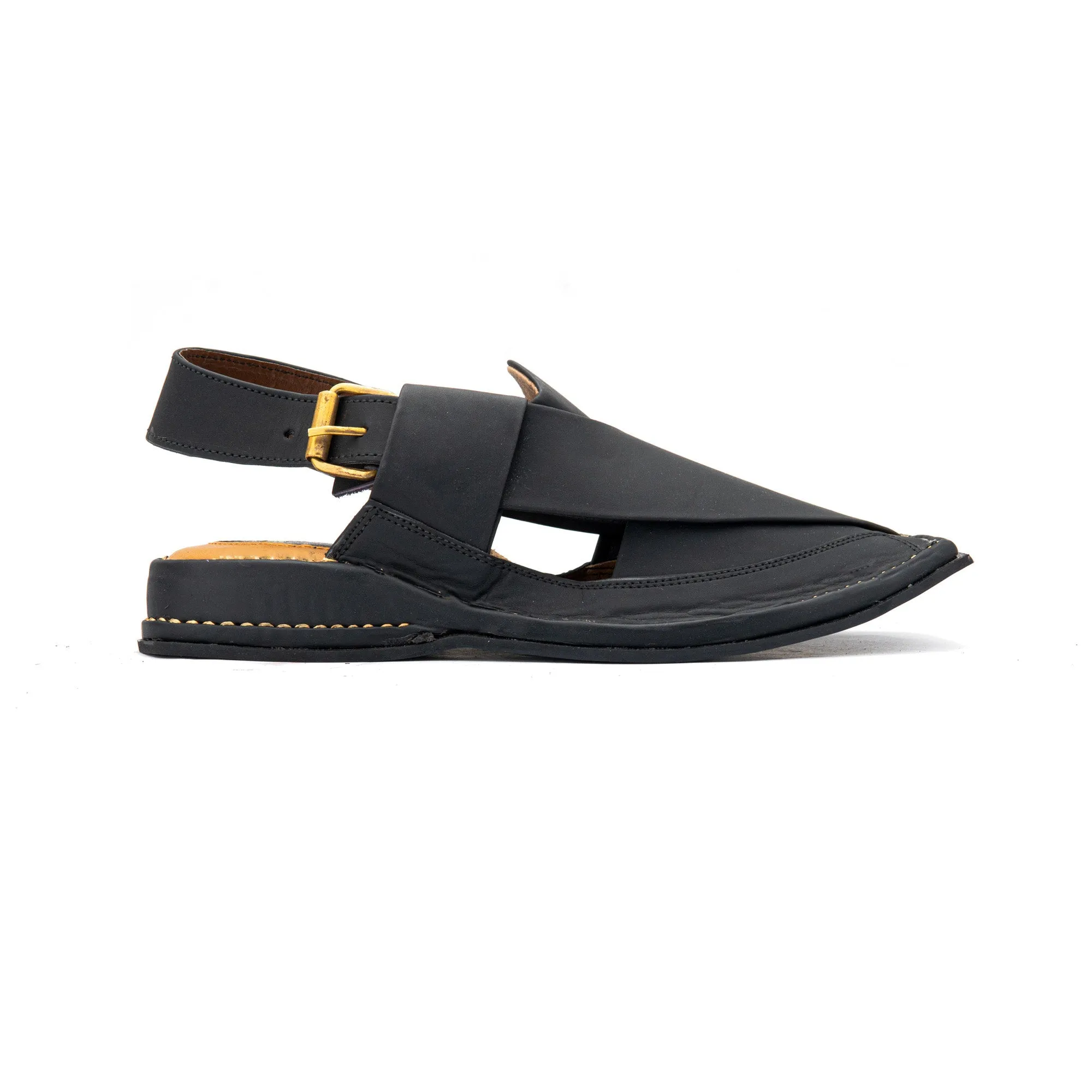 Leather Peshawari Chappal for Men - Buy Pure Leather Zardari Chappal H29