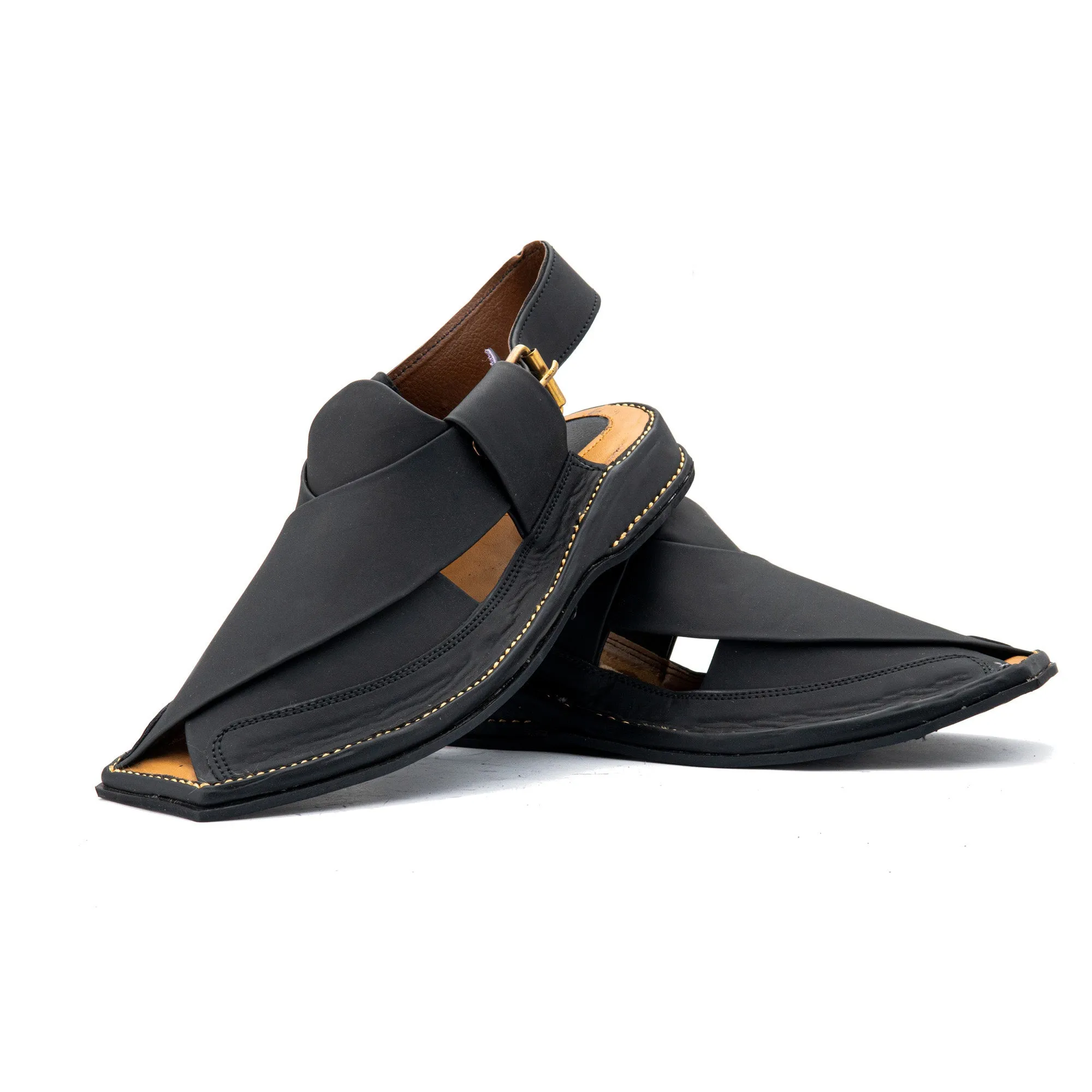 Leather Peshawari Chappal for Men - Buy Pure Leather Zardari Chappal H29