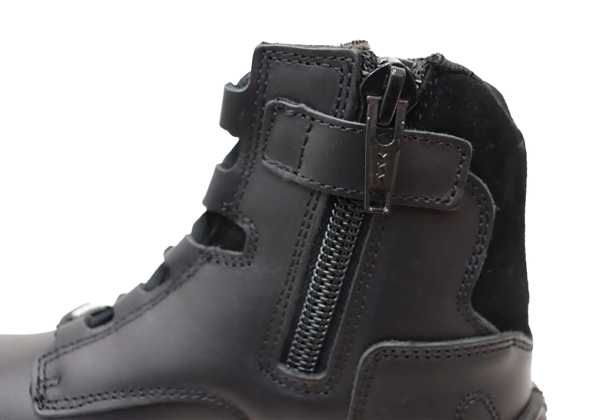 Mack Mens Force Leather Steel Toecap Safety Boots With Zip