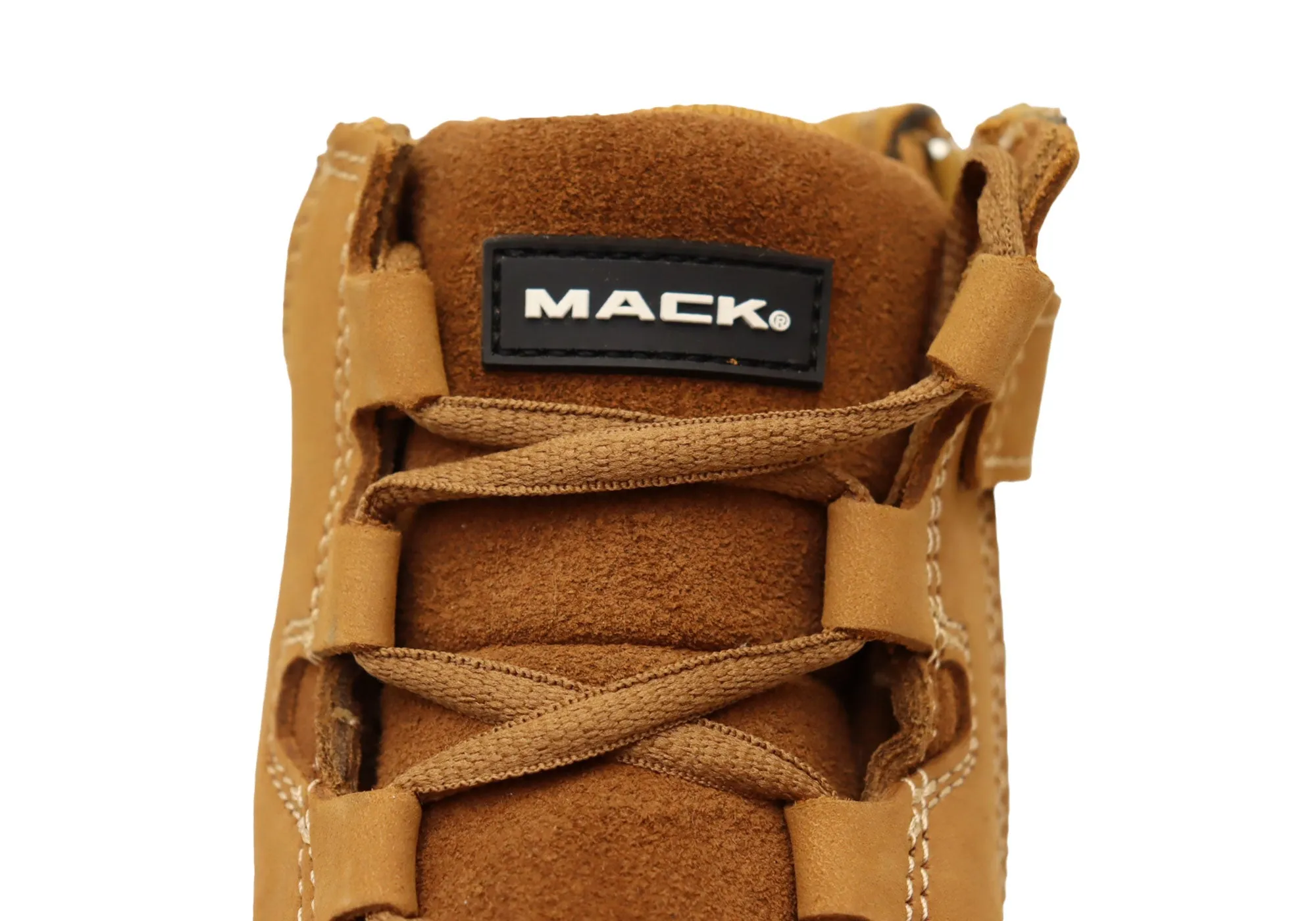 Mack Mens Force Leather Steel Toecap Safety Boots With Zip