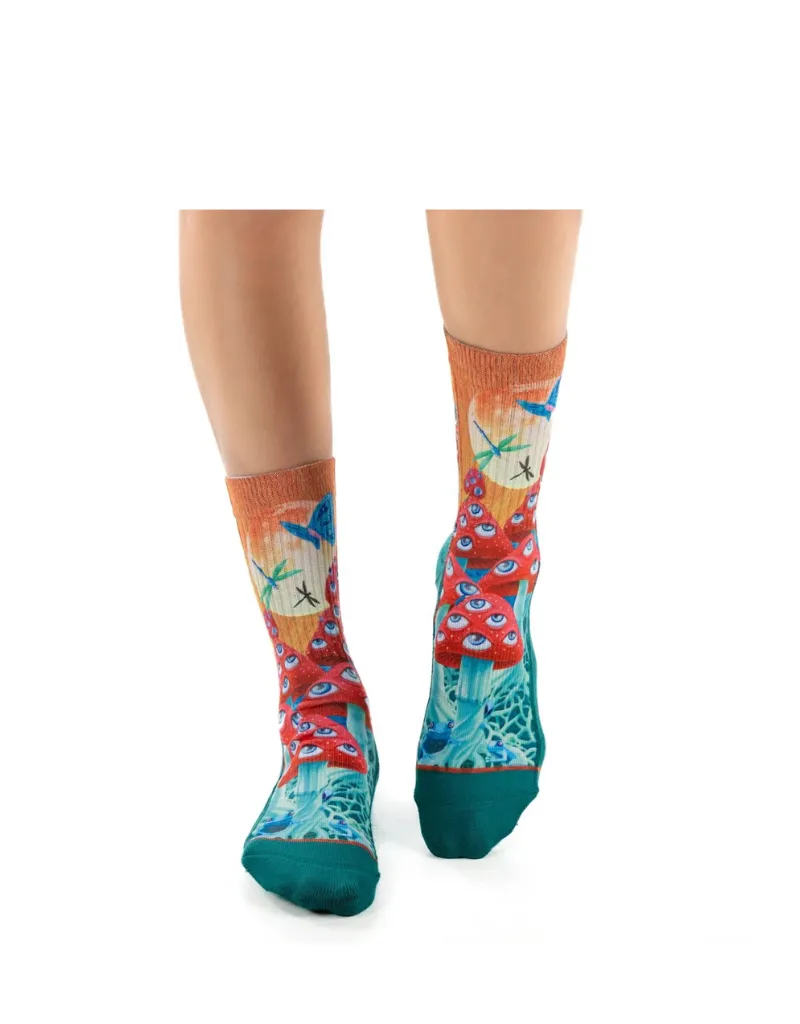 Magic Mushrooms Socks