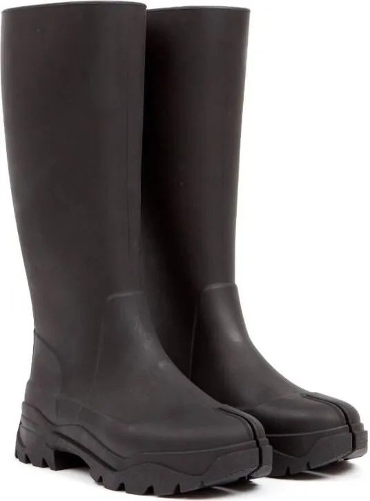 Maison Margiela Tabi rain boots Black