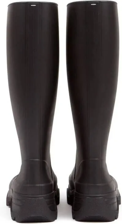 Maison Margiela Tabi rain boots Black