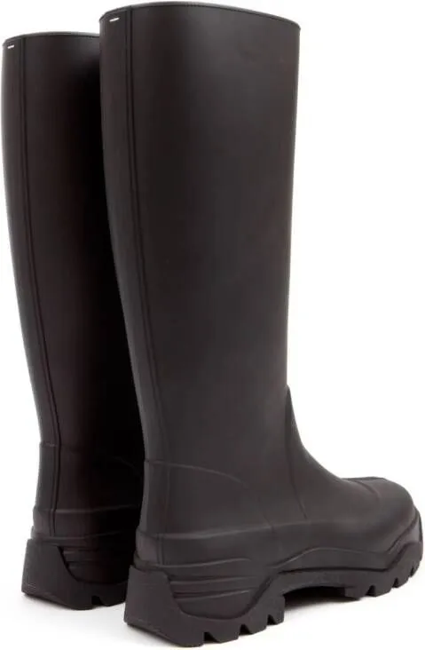 Maison Margiela Tabi rain boots Black