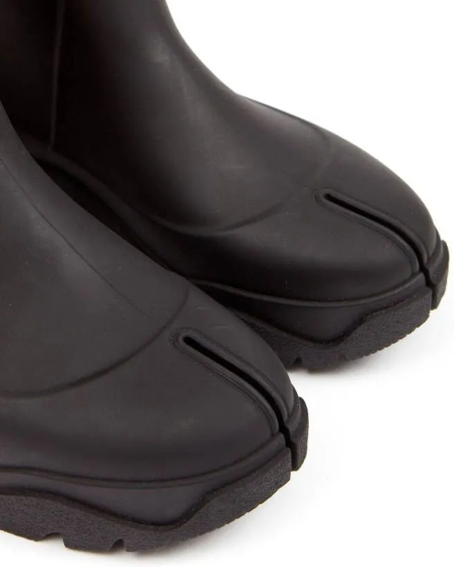 Maison Margiela Tabi rain boots Black