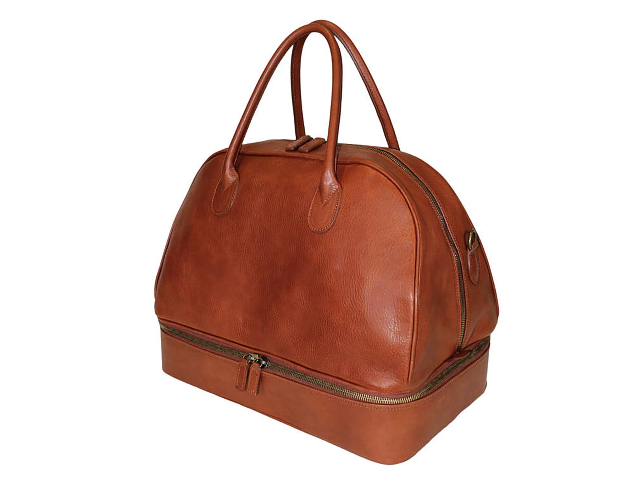 Marco Polo Club Cognac Travel Bag