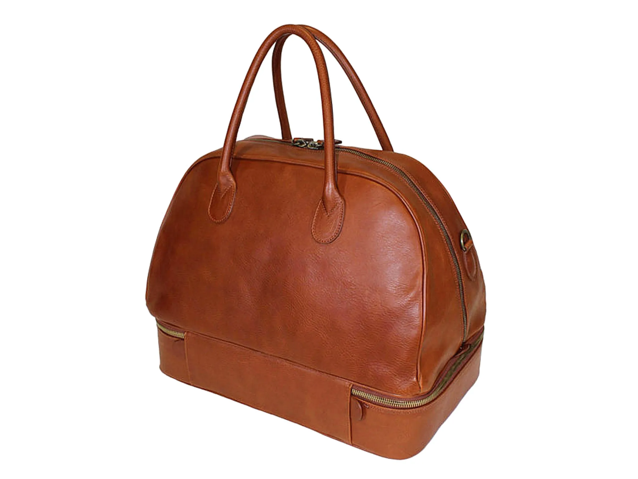 Marco Polo Club Cognac Travel Bag