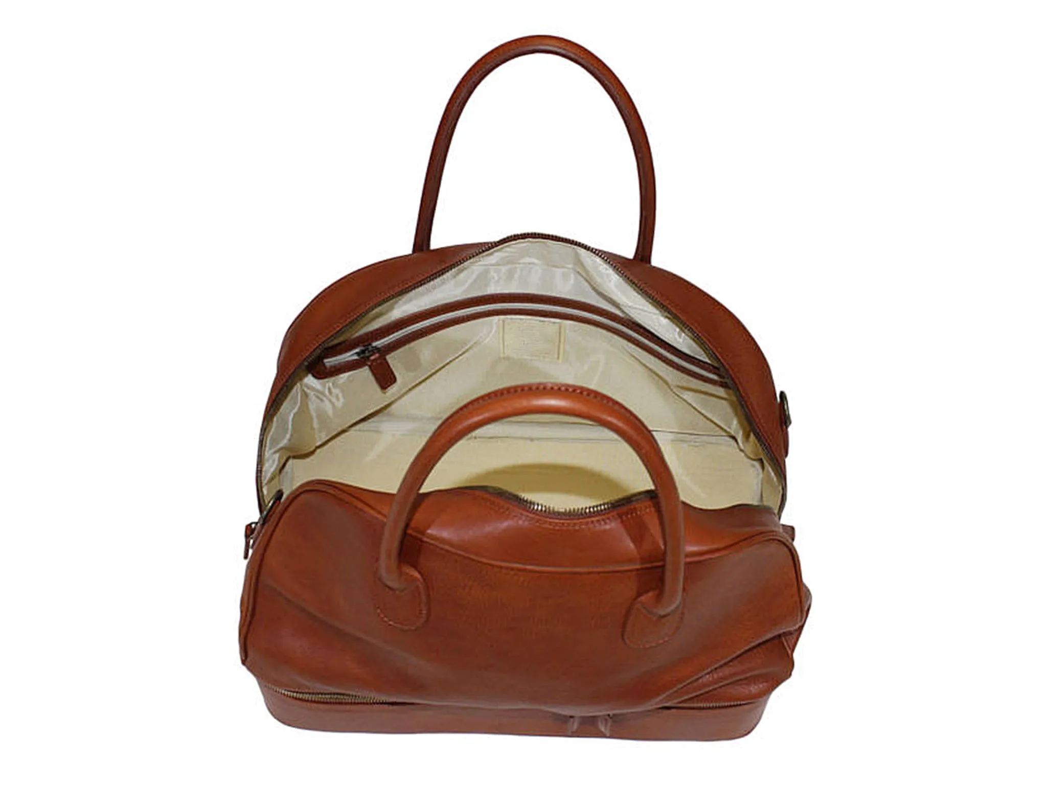 Marco Polo Club Cognac Travel Bag