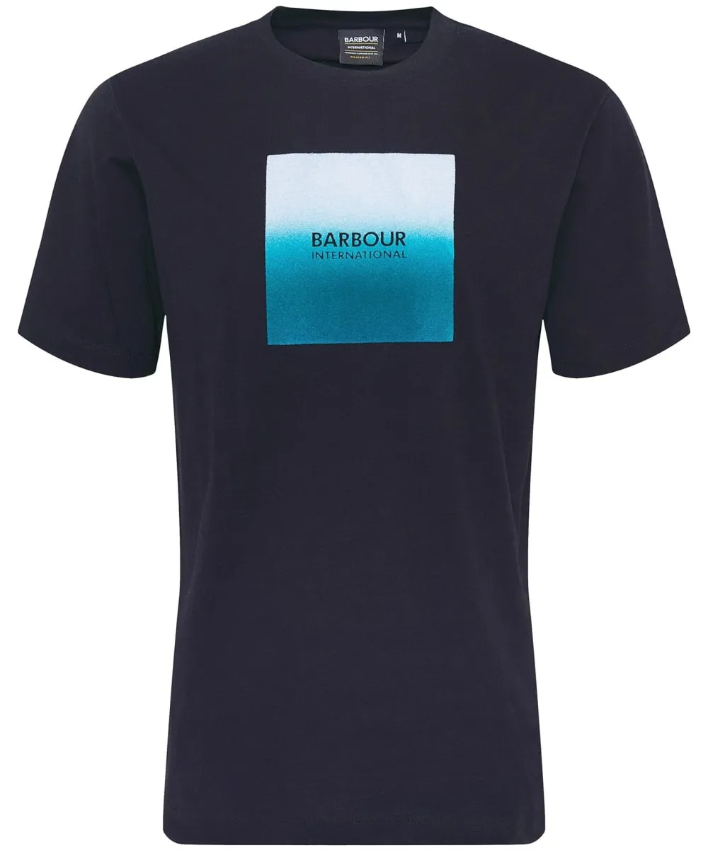 Men's Barbour International Ombre Block Cotton T-Shirt