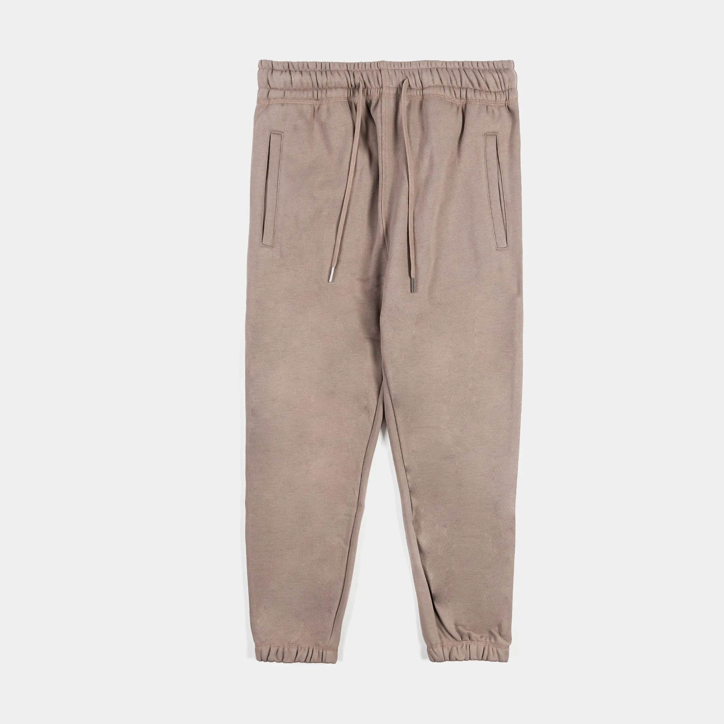 Mens Dark Taupe Jogger Pants Fleece Premium