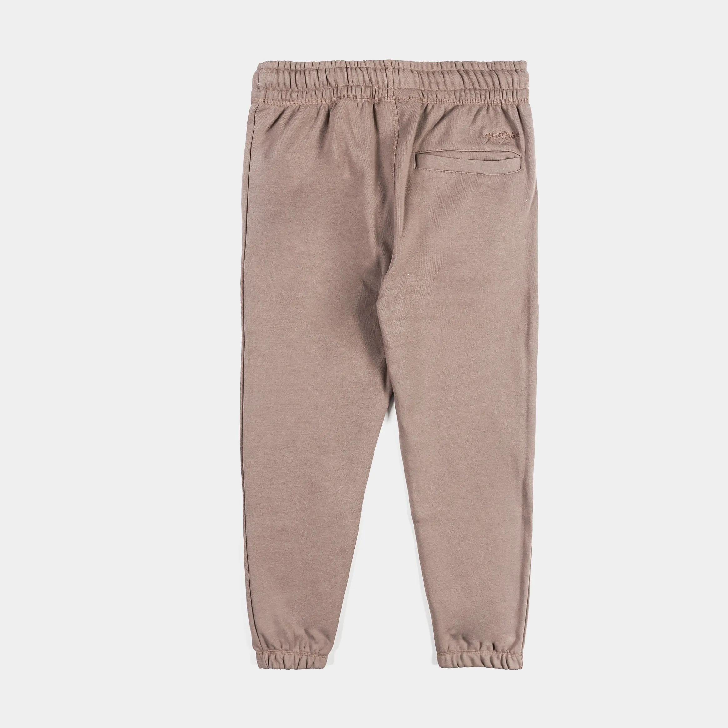 Mens Dark Taupe Jogger Pants Fleece Premium