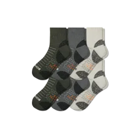 Men's Hiking Quarter Socks - 6-Pack