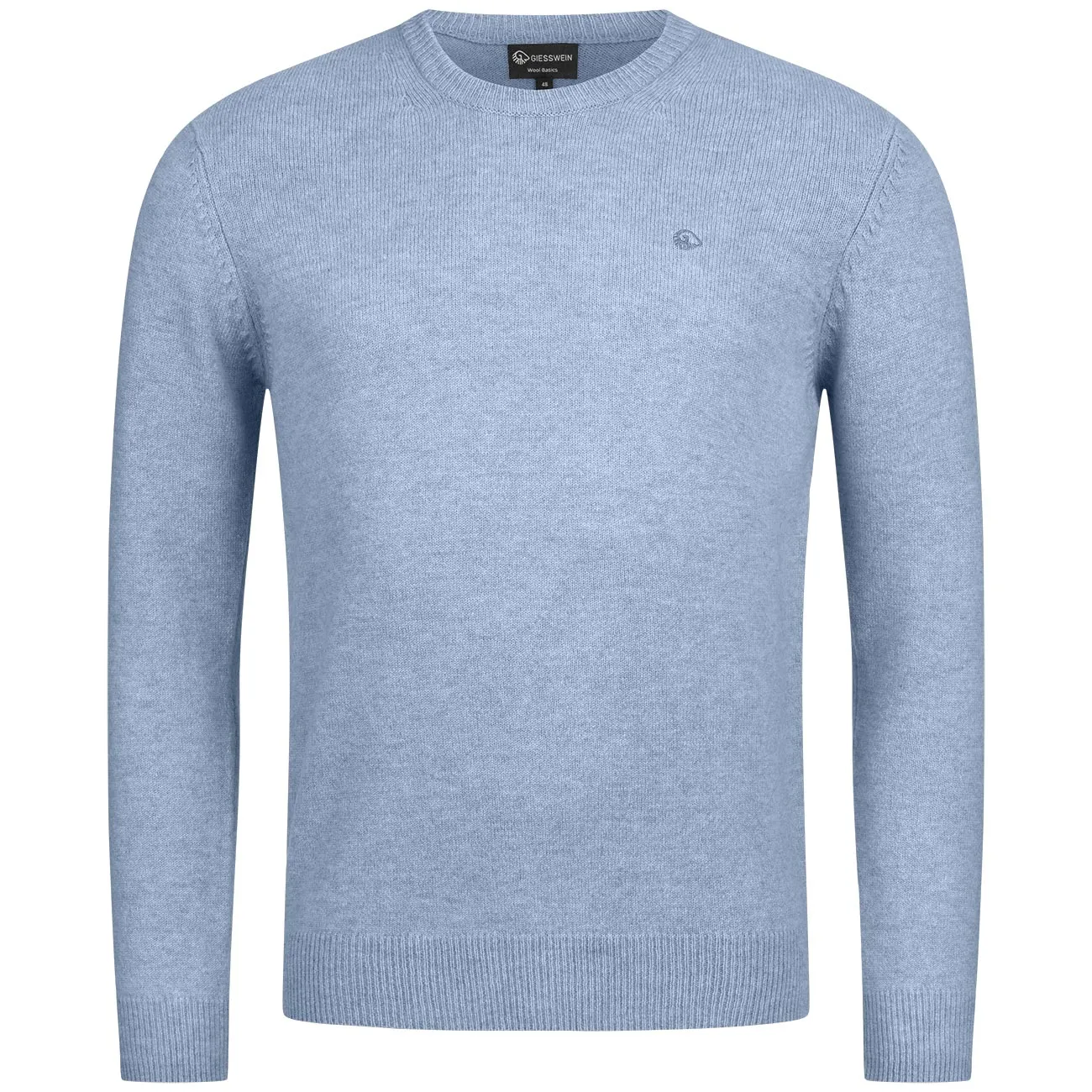 Men's Round Neck Wool Pullover Shirt